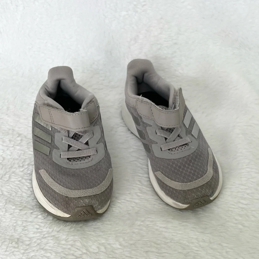Adidas Duramo Toddler Girls Shoes - Size 9 - Color Grey - Picture 13 of 16